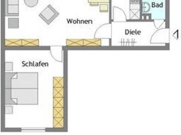 2 Zimmer Wohnung in Mülheim Dümpten mit Wohnberechtigungsschein