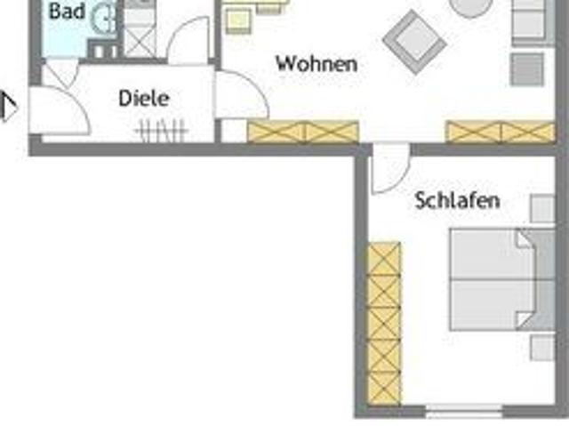 2 Zimmer Wohnung in Mülheim Dümpten mit Wohnberechtigungsschein