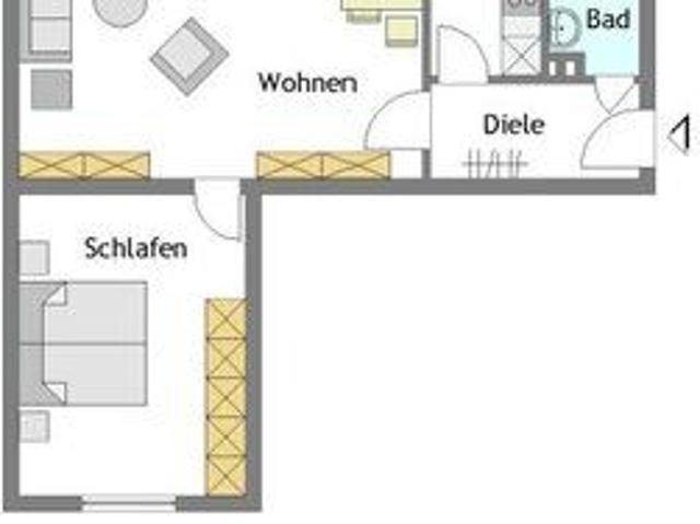 2 Zimmer Wohnung in Mülheim Dümpten mit Wohnberechtigungsschein