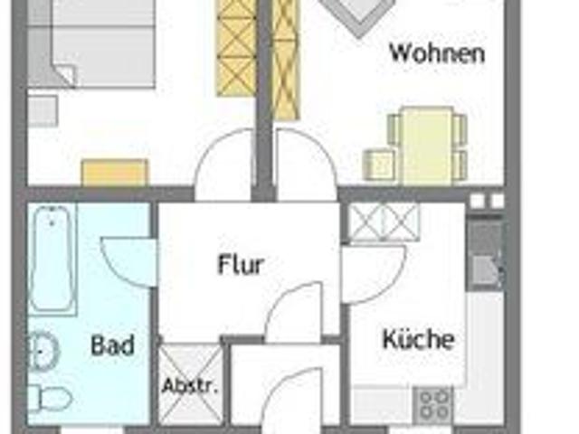 2 Zimmer Wohnung in Mülheim Heißen