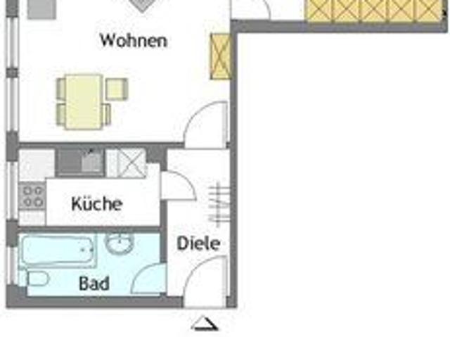 2 Zimmer Wohnung in Mülheim Winkhausen