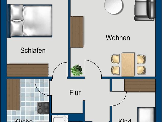 2 Zimmer Wohnung in Nähe des schönen Spittelmarkts!