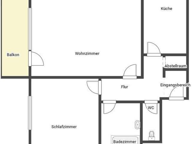 2 Zimmer Wohnung in Neustadt an der Weinstraße