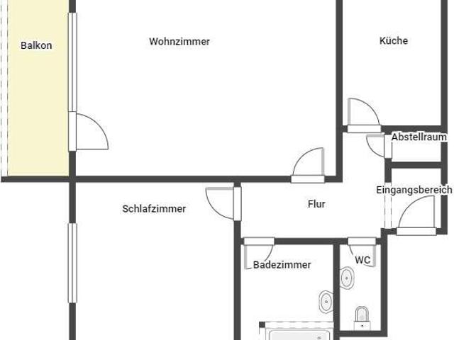2 Zimmer Wohnung in Neustadt an der Weinstraße