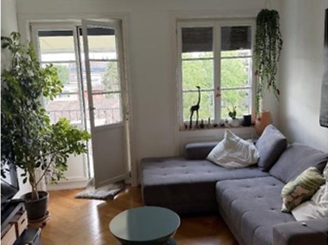 2 Zimmer Wohnung in Basel St. Johann, möbliert, auf Zeit