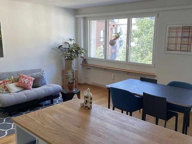 2½ Zimmer Wohnung in Basel Spalen, möbliert, auf Zeit
