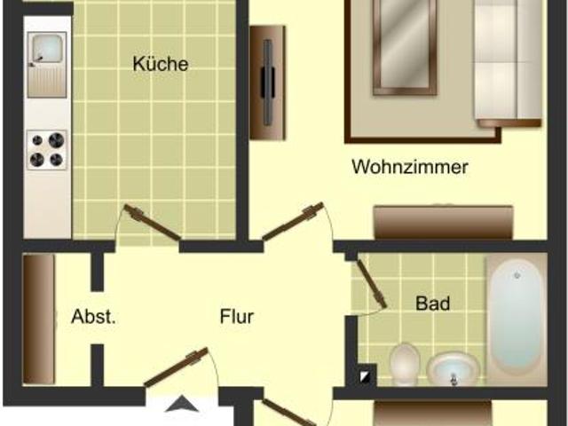 2 Zimmer Wohnung in Bergkamen Weddinghofen
