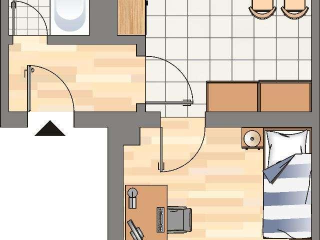 2 Zimmer Wohnung in Bochum Langendreer
