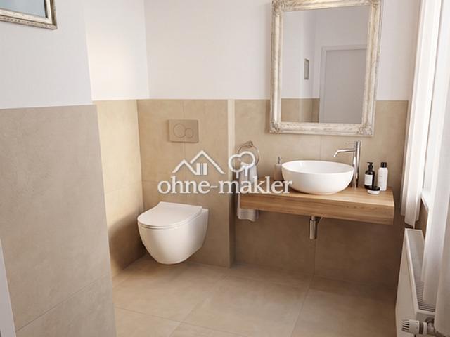 2 Zimmer Wohnung in der Weststadt mit neuem Badezimmer + Gäste WC inkl. Küche