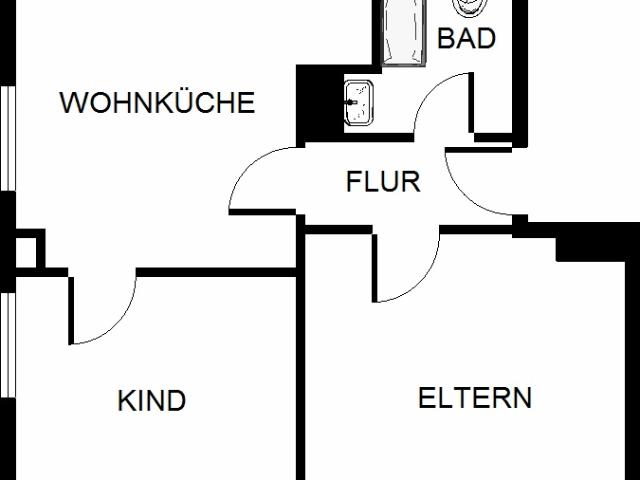 2 Zimmer Wohnung in Gelsenkirchen Scholven