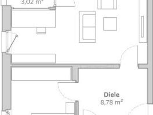 2 Zimmer Wohnung in Gmunder Höfen