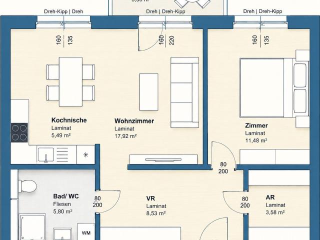 2 Zimmer Wohnung in Graz Perfekte Aufteilung und Top Lage