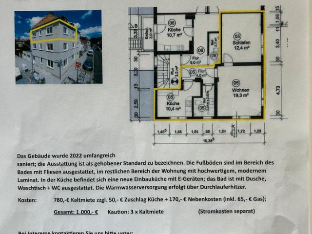 2 Zimmer Wohnung in Huckelriede