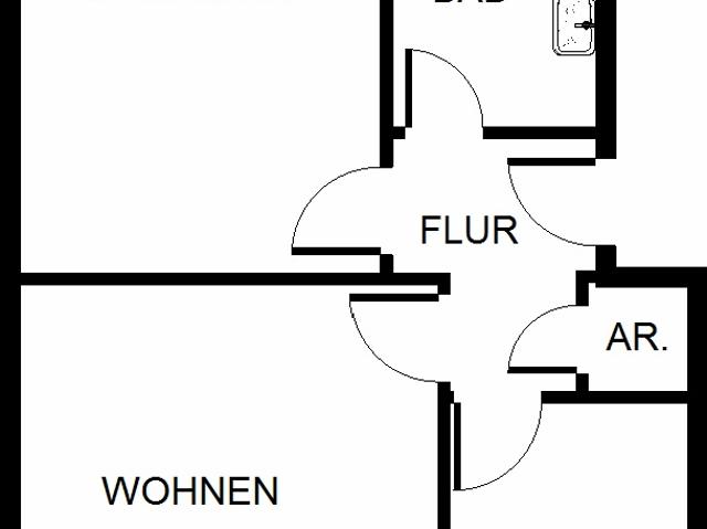 2 Zimmer Wohnung in Herne Sodingen