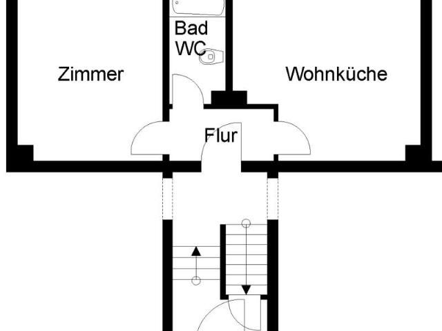 2 Zimmer Wohnung in Herford