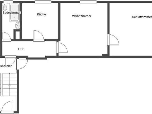 2 Zimmer Wohnung in Ludwigshafen am Rhein
