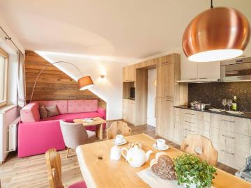 2 Zimmer Wohnung in Leutasch voll möbliert mit zwei Balkone