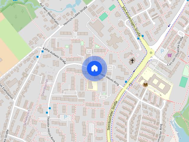 2 Zimmer Wohnung in Leverkusen Steinbüchel