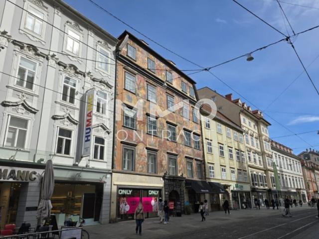 2 Zimmer Wohnung in Top Lage zu vermieten nahe dem Hauptplatz / Herrengasse 3