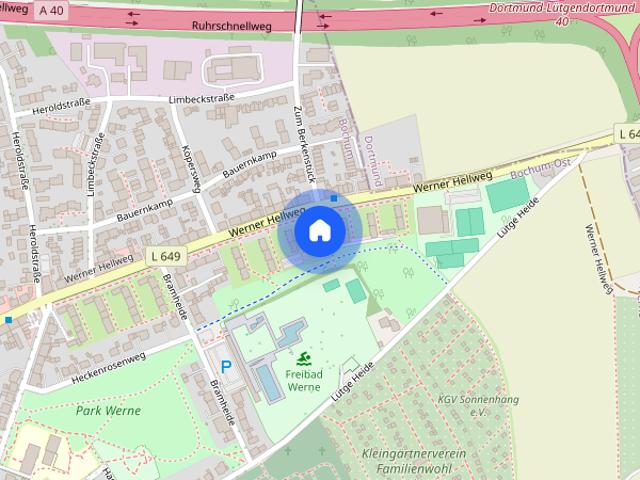2 Zimmer Wohnung in Werne