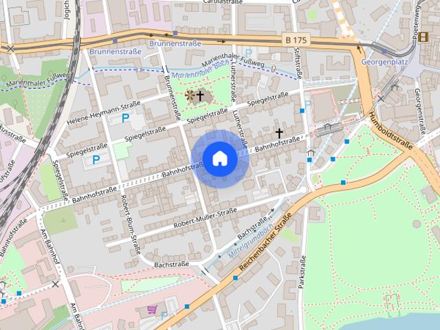 2 Zimmer Wohnung in Zwickau, zentral und schön gelegen, zu vermieten!