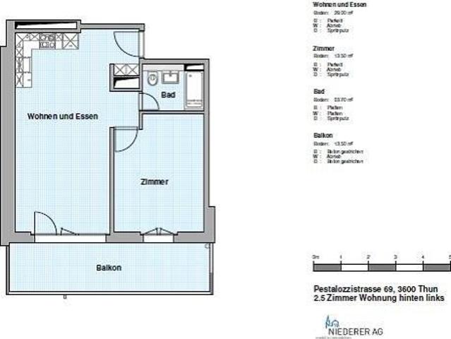 2 Zimmer Wohnung