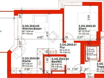 2 Zimmer Wohnung