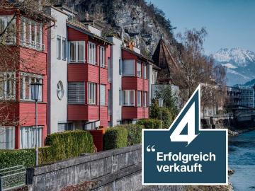 2 Zimmer Wohnung, 48 m2 mit Illblick, Feldkirch Innenstadt