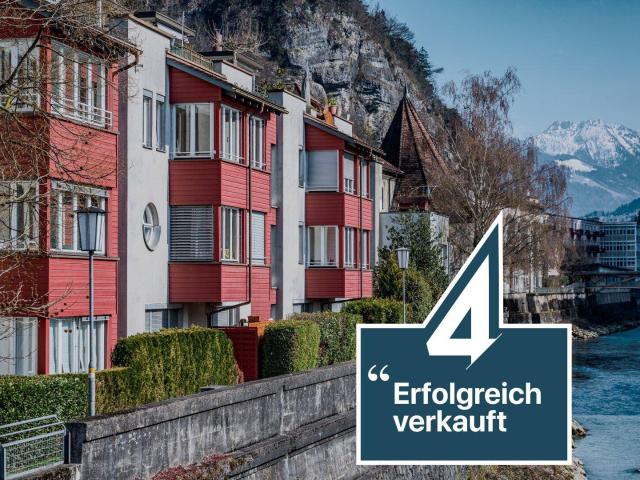 2 Zimmer Wohnung, 48 m2 mit Illblick, Feldkirch Innenstadt