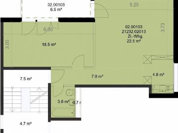 2 Zimmer Wohnung