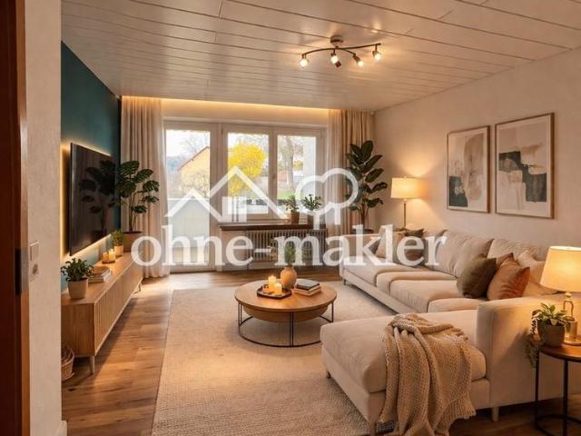 2 Zimmer Wohnung, 58,7 qm EBK, Balkon