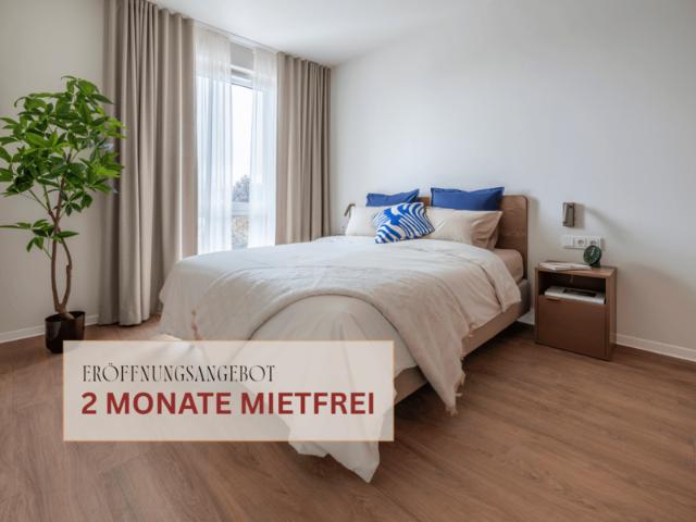 2 Zimmer Wohnungen mit exklusiven Gemeinschaftsflächen: Padelplatz, Fitness, Dachterrasse & mehr