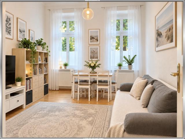 2 Zimmer Altbauwohnung mit Einbauküche in ruhiger Lage von Berlin Niederschönhausen