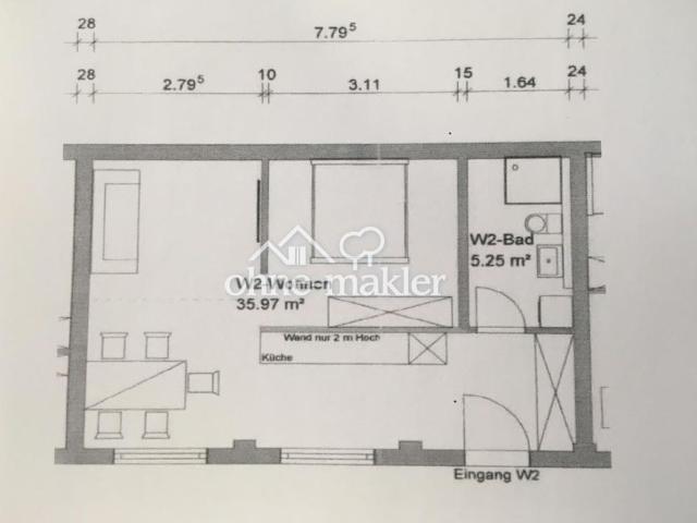 2 Zimmer Apartment in sehr zentraler Lage Karlsruhe