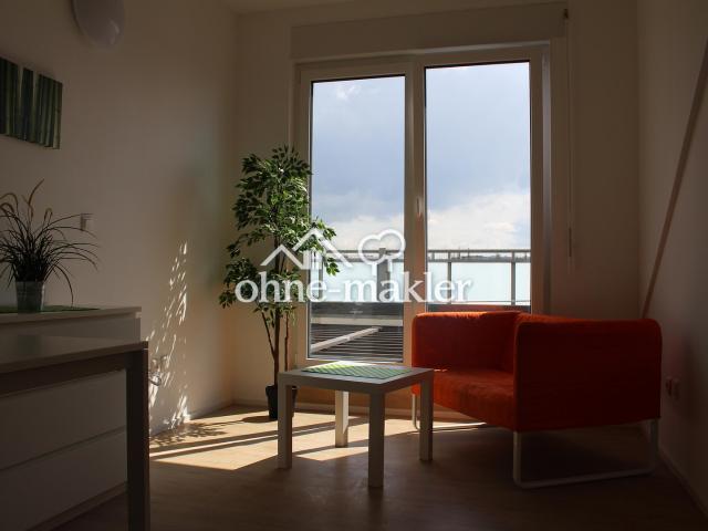 2 Zimmer Apartment mit Dachterrasse, teilmöbliert