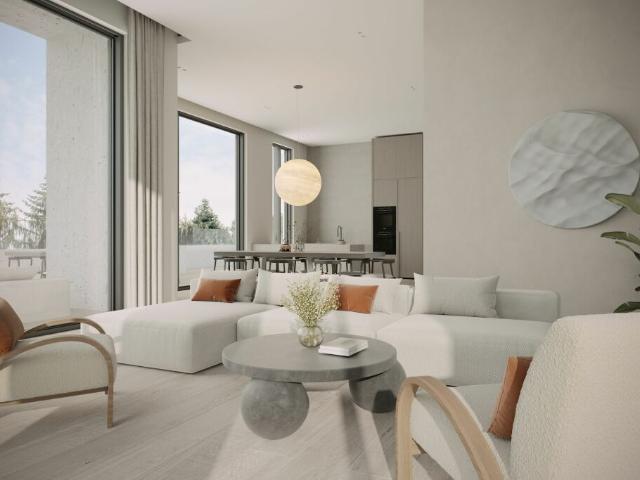 2½ Zimmer Attika Wohnung: Neubau mit Blick ins Grüne