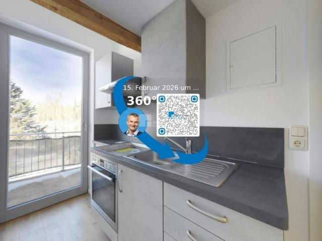 2 Zimmer Balkon Gartenanteil