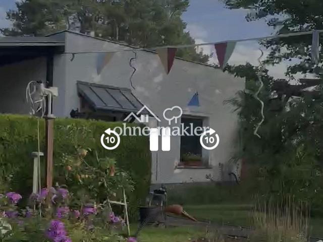 2 Zimmer Bungalow Wohnung mit Gartenanteil in Berlin Mahlsdorf