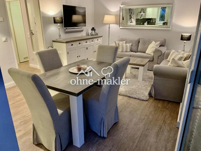 2 Zimmer / ca. 55 qm / möblierte Wohnung / Hamburg / Terrasse & Garten ab 01. Dezember !