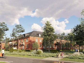 Etagenwohnung for sale in Krampnitz - Terrasse