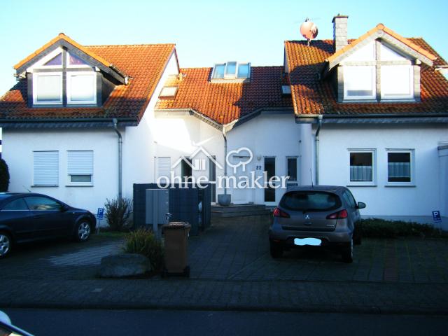 2 Zimmer DG Wohnung mit Balkon in Einhausen direkt am Feldrand mit Waldblick