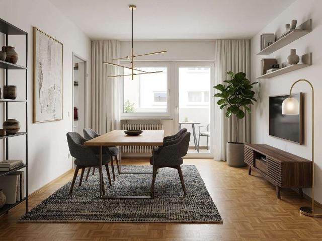 2 Zimmer Domizil mit Süd Balkon in bester Lage inkl. Tiefgaragen Stellplatz Karlsruhe Weststadt