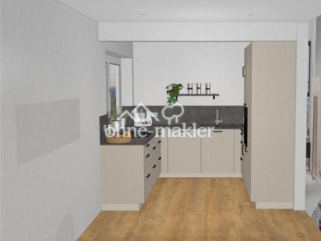 2 Zimmer EG Ortsmitte kernsaniert Einbauküche