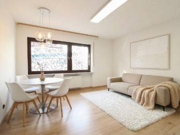 2 Zimmer Erdgeschosswohnung mit Garten in Frankfurt Seckbach
