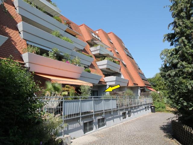 2 Zimmer Erdgeschosswohnung mit großer Terrasse, Aufzug & Tiefgarage in Lauffen am Neckar