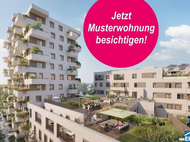 2 Zimmer Erstbezug | Alte Donau vor der Tür
