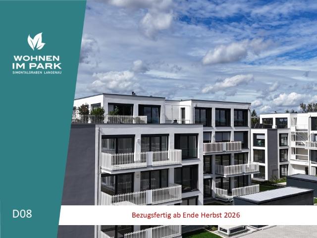 2 ZIMMER ETW IM 1. OG MIT BALKON WOHNEN IM PARK IN LANGENAU D08