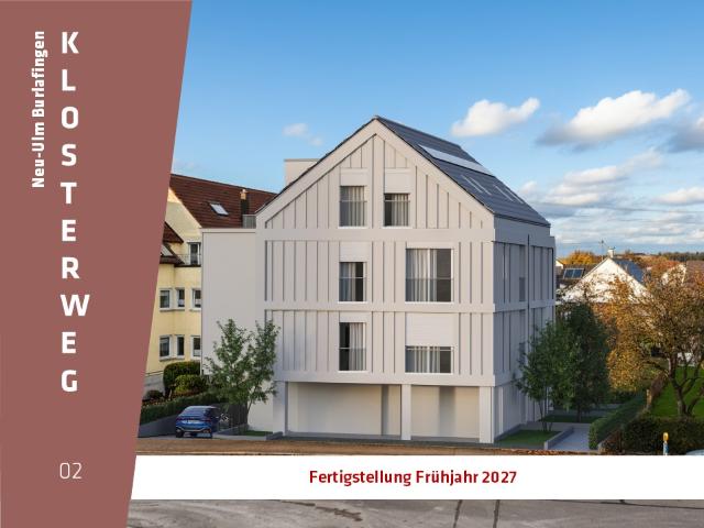 2 ZIMMER ETW IM 1. OG MIT LOGGIA | WOHNEN IM KLOSTERWEG IN BURLAFINGEN