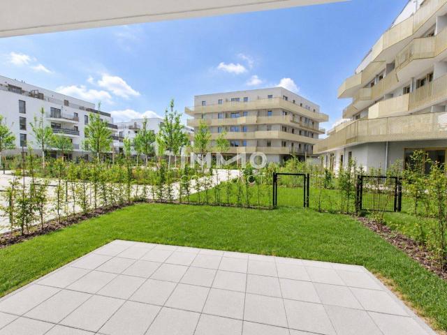 2 Zimmer Gartenwohnung mit Terrasse, Grünblick & nachhaltiger Technik