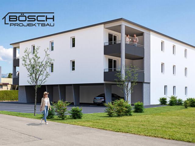 2 Zimmer Gartenwohnung in Fußach – Terrasse & Grünfläche | 46,25 m² | mit Wohnbauförderung Top 1